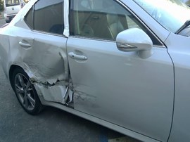 2009 LEXUS IS250, WHITE, SDN, 2.5L, AT,  Z25940
